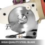 VEVOR Cortador de Tela Rotativo 65mm, Cortadora Eléctrica para Seda, Cutter Profesional con Cuchilla Redonda, Cortadora de Tela Motor Cuchillo para Acolchar, Coser