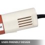 VEVOR Cortador de Tela Rotativo 65mm, Cortadora Eléctrica para Seda, Cutter Profesional con Cuchilla Redonda, Cortadora de Tela Motor Cuchillo para Acolchar, Coser