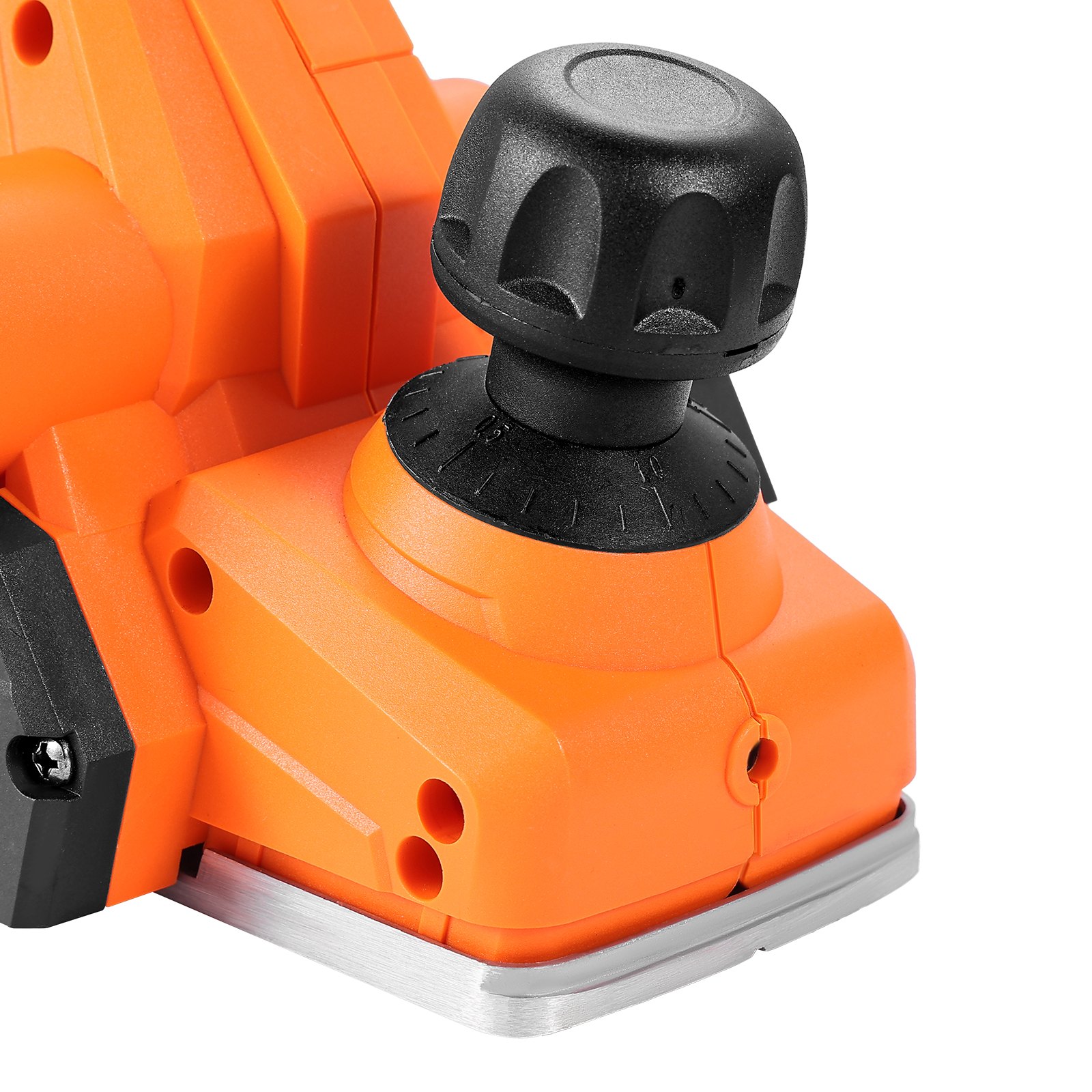 VEVOR Cepilladora Eléctrica con Cable Ancho de Corte de 82 mm, 650 W, 16800 RPM, Cepilladora de Madera, Profundidad de Corte Ajustable, Ideal para Carpintería, Biselado, Bricolaje, Acabado Liso