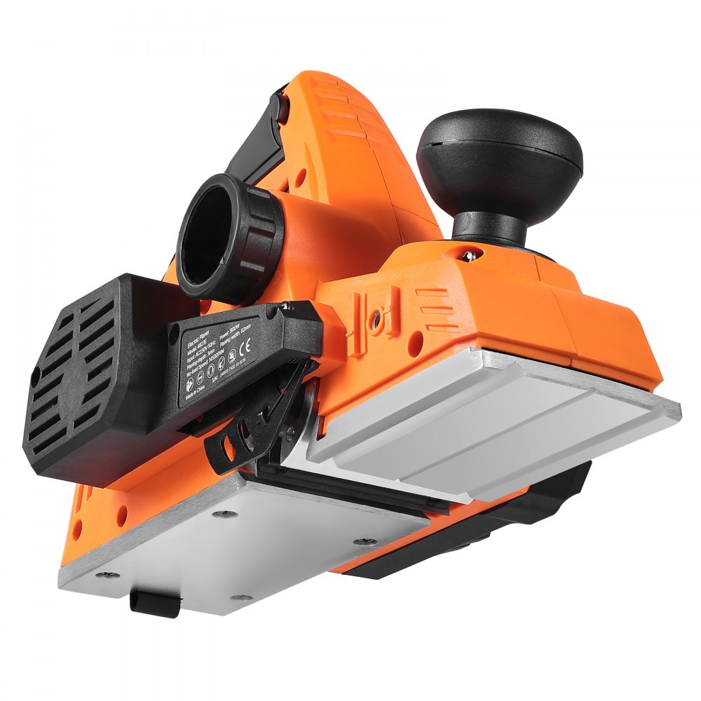 VEVOR Cepilladora Eléctrica con Cable Ancho de Corte de 82 mm, 900 W, 14500 RPM, Cepilladora de Madera, Profundidad de Corte Ajustable, Ideal para Carpintería, Biselado, Bricolaje, Acabado Liso
