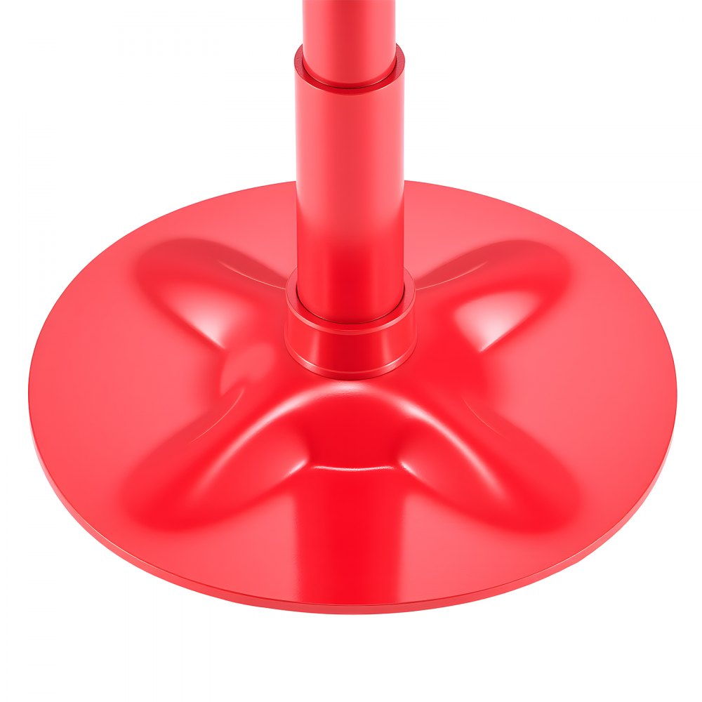 VEVOR Soporte de Elevación Inferior Capacidad de 750 kg Soporte para Debajo del Polipasto Elevación de 1372-2130 mm, Manija Giratoria Montado en Cojinete, Tornillo Roscado Autoblocante para Garajes