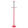 VEVOR Soporte de Elevación Inferior Capacidad de 750 kg Soporte para Debajo del Polipasto Elevación de 1372-2130 mm, Manija Giratoria Montado en Cojinete, Tornillo Roscado Autoblocante para Garajes