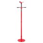 VEVOR Soporte de Elevación Inferior Capacidad de 750 kg Soporte para Debajo del Polipasto Elevación de 1372-2130 mm, Manija Giratoria Montado en Cojinete, Tornillo Roscado Autoblocante para Garajes