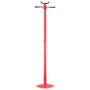 VEVOR Soporte de Elevación Inferior Capacidad de 750 kg Soporte para Debajo del Polipasto Elevación de 1372-2130 mm, Manija Giratoria Montado en Cojinete, Tornillo Roscado Autoblocante para Garajes