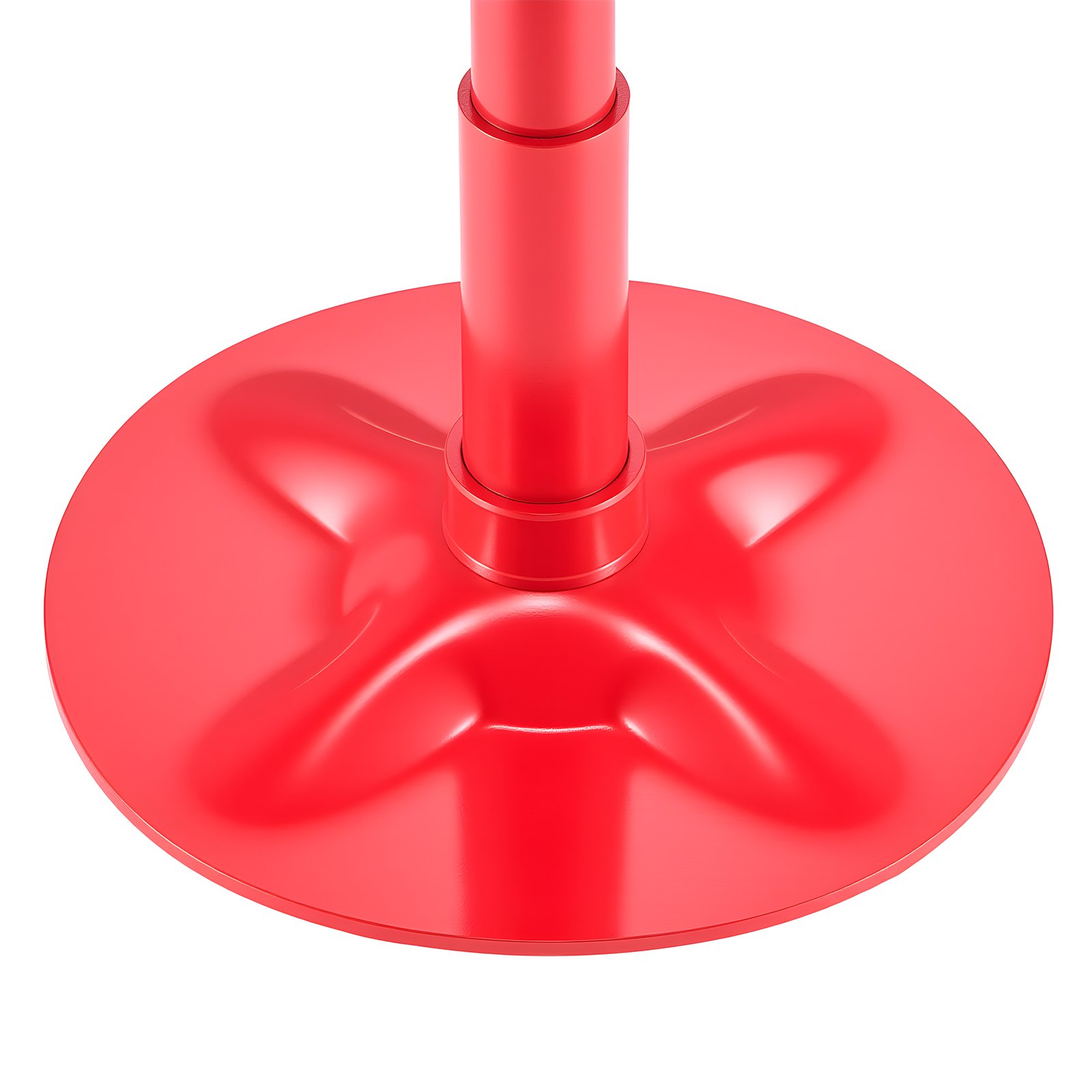 VEVOR Soporte de Elevación Inferior Capacidad de 750 kg Soporte para Debajo del Polipasto Elevación de 1372-2130 mm, Manija Giratoria Montado en Cojinete, Tornillo Roscado Autoblocante para Garajes