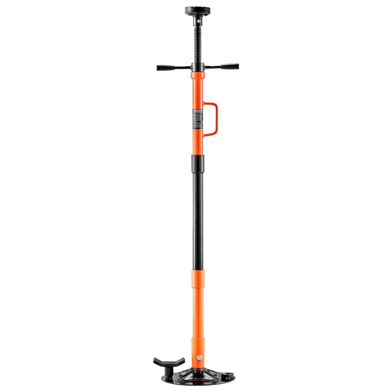 VEVOR Soporte de Elevación Inferior Capacidad 1 t Soporte para Debajo del Polipasto Altura Ajustable con Manija Giratoria Montado en Cojinete para Tareas de Reparación de Coches, Trabajo de Ruedas