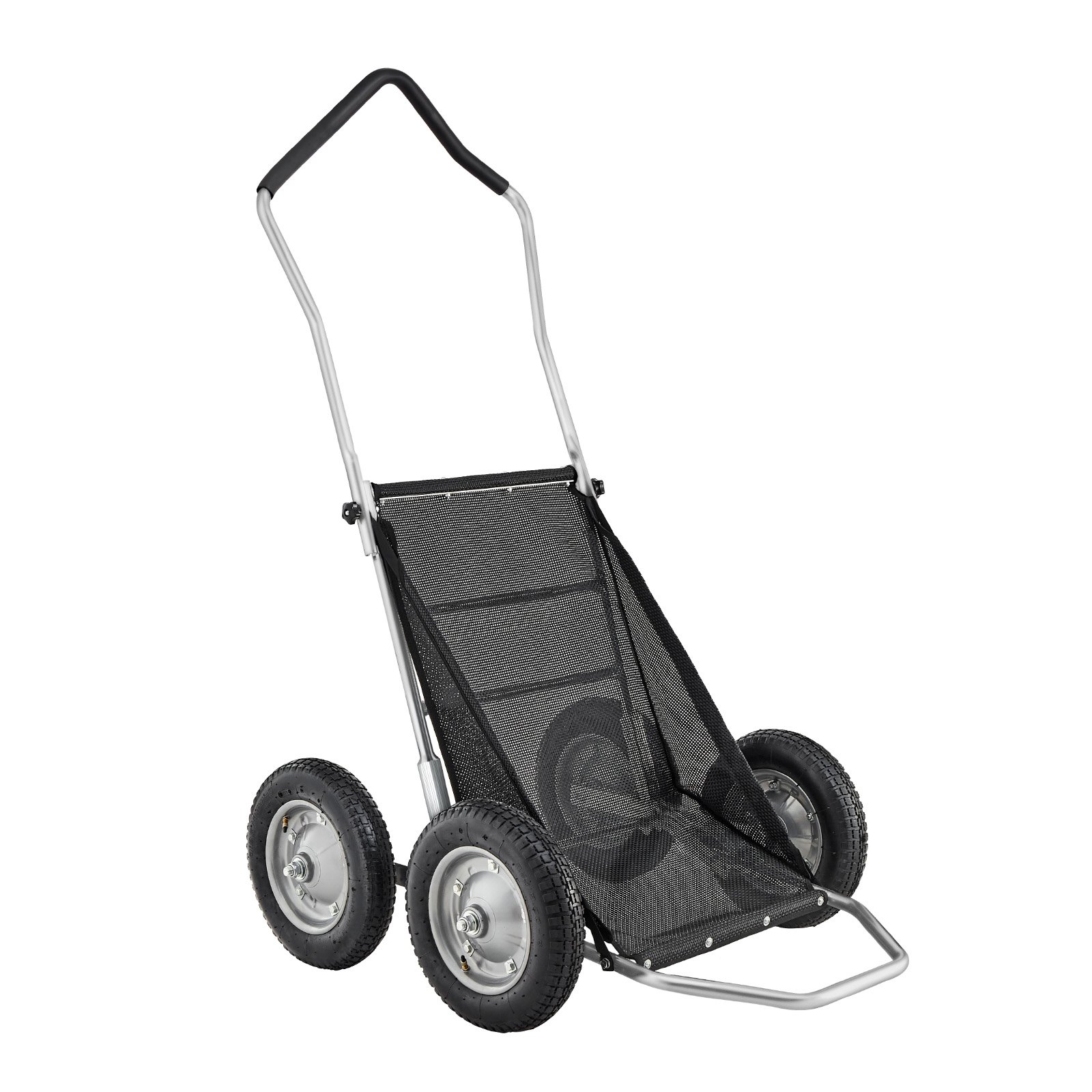 VEVOR Carro de Transporte Resistente, Carro de Caza Plegable Todoterreno con Neumáticos Amortiguadores, para Caza, Pesca y Senderismo, Capacidad de Carga de 227 kg, 1700 x 800 x 1537 mm, 4 Ruedas