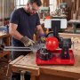 VEVOR Circular Saw Blade Sharpener with Water Tank, 370W 2890RPM Rotary Angle Mill Grinder, Water Injection Sharpening Machine with 125mm Grinding Wheel - Fits Φ80mm to Φ700mm Circular Saw Blades