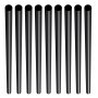 VEVOR Balaustres de Metal para Escalera, Husillos de Barandilla Decorativos de Aluminio, Paquete de 101 Balaustres de Cubierta con Tornillos, Barandilla Cubierta Hueca Clásica Negro 19 x 19 x 810 mm