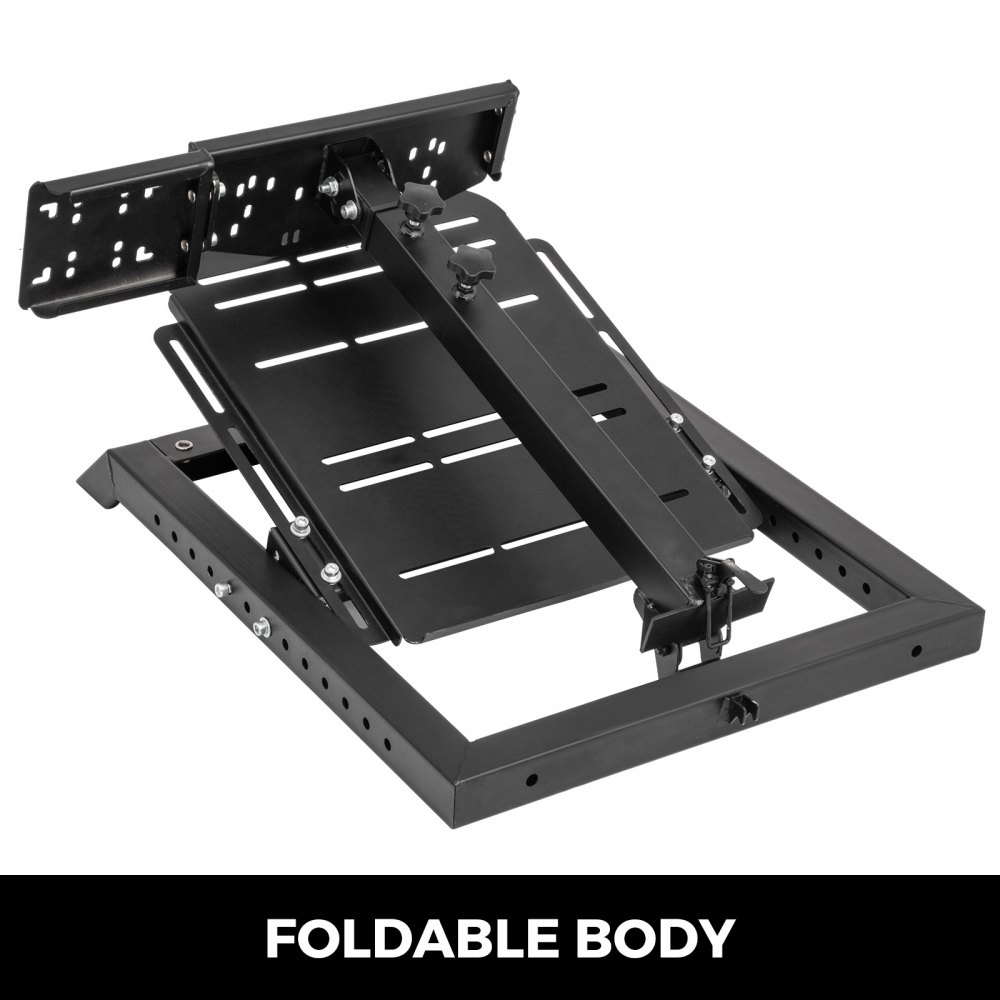 Soporte Volante de Carreras Altura y Ángulo Ajustable para Logitech, Thrustmaster y Fanatec