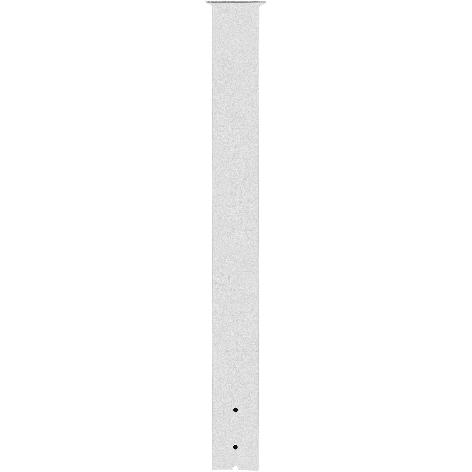 VEVOR Poste de Buzón 109,5 cm Soporte de Buzón con Recubrimiento en Polvo Soporte de Poste de Acero Q235 Poste de Montaje en Superficie para Acera y Calle de Acera Poste de Correo Universal, Blanco