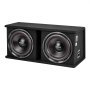 VEVOR Paquete de Subwoofer y Amplificador 1200 W RMS 305 mm, Subwoofer Dual con Carcasa, Amplificador Independiente y Juego de Cableado, para Maleteros de Vehículos y Sistemas de Audio de Coche