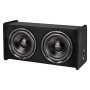 VEVOR Paquete de Subwoofer y Amplificador 490W RMS 305 mm, Subwoofer Dual con Carcasa, Amplificador Independiente y Juego de Cableado, para Maleteros de Vehículos y Sistemas de Audio de Coche