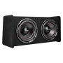 VEVOR Paquete de Subwoofer y Amplificador 490W RMS 305 mm, Subwoofer Dual con Carcasa, Amplificador Independiente y Juego de Cableado, para Maleteros de Vehículos y Sistemas de Audio de Coche