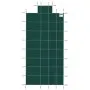 VEVOR Pool Cover, Suitable for Rectangular, In-Ground Pools (4.9 x 9.8 m), with 1.2 x 3.04 m Middle Step, Opaque Mesh Cover with Drainage Holes, Winter Safety Cover, Green