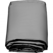 Vevor Cobertor De Seguridad Para Piscina Diámetro De 5 M Redonda De Pvc Carbón