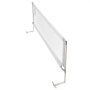 VEVOR Barandilla de Cama Infantil de 3 Lados, Tubo de Hierro Reforzado, Tela Oxford, Altura Ajustable de 68 a 89 cm, para Camas Tamaño King, Grosor de Colchón de 5 a 27 cm, 2000 x 620 mm, Gris