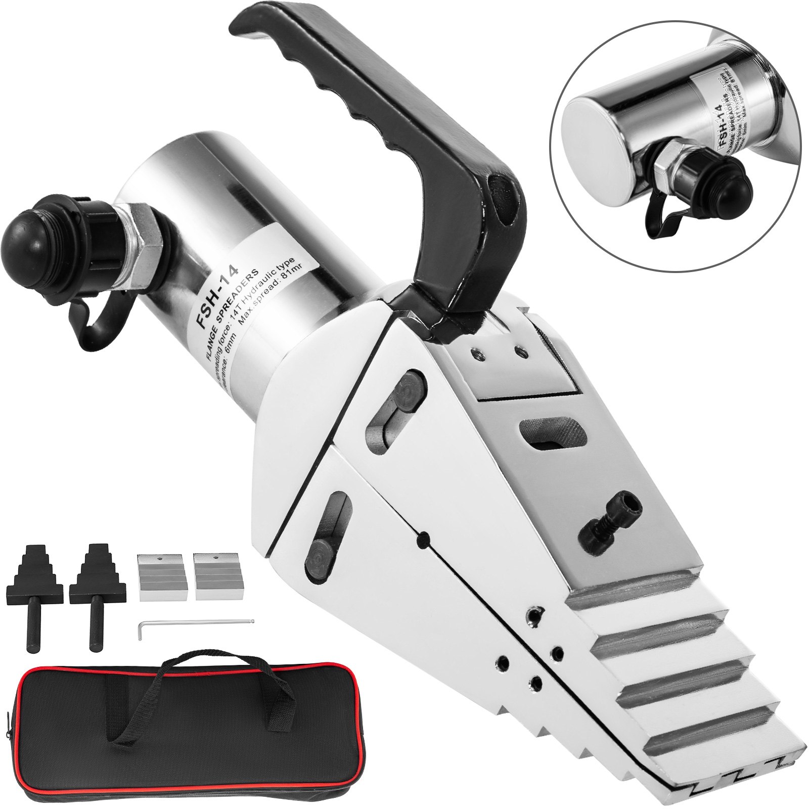 Separador De Brida Hidráulico Solo Cabeza / Molde 14t Esparcidor De Brida