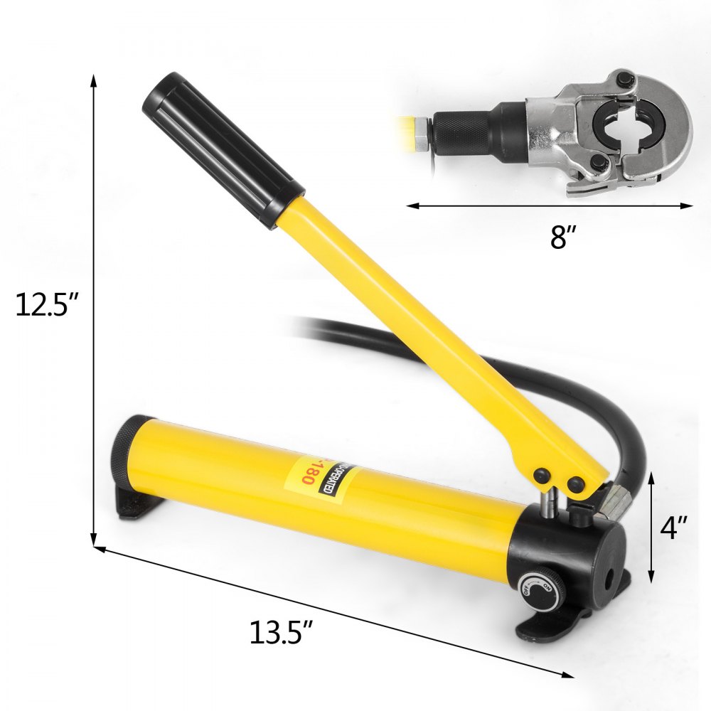 ø12-28mm Herramientas Para Prensar Abrazaderas De Manguera Hidráulicas En Th