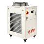VEVOR Enfriador de Agua Industrial 17.060 BTU/h, Sistema de Enfriamiento de Enfriador de Agua con Compresor, Caudal Máximo de 18,5 GPM Tanque de 15 L, para Máquina de Grabado y Corte Láser de CO2