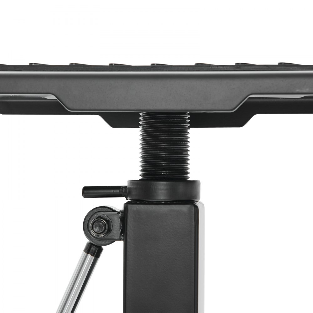 VEVOR Gato para Moto Carga de 200 kg Altura de Elevación 25,5-46 cm Elevador Hidráulico con Sillines Antideslizantes Mesa Elevadora para Moto Elevación Rápida para Mantenimiento ATV Taller Garaje