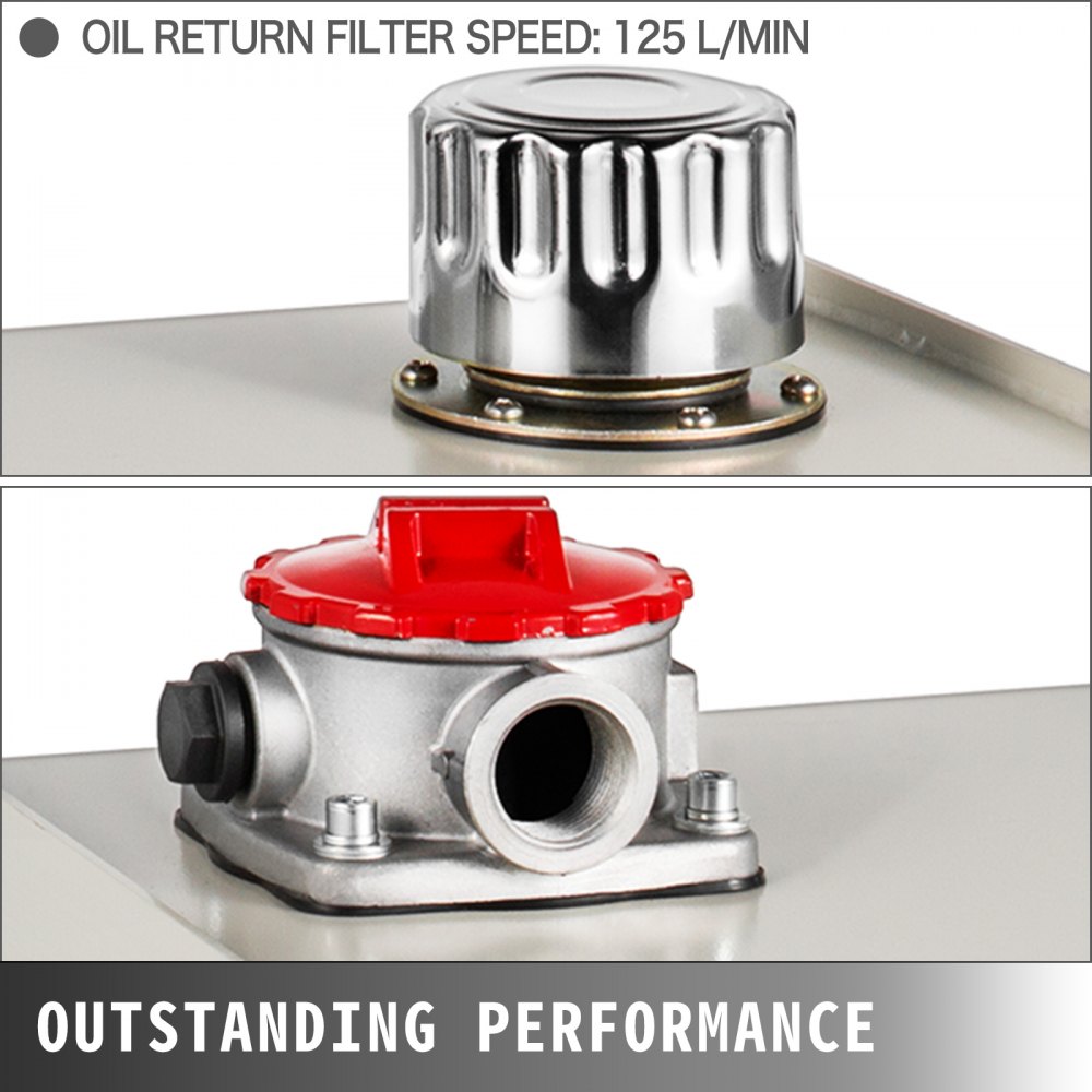 Tanque De Aceite Hidráulico, Tanque De Combustible 25 L, Con Indicador Y Filtro