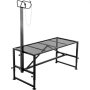VEVOR Livestock Stand 130 x 59 cm, Trimming Stand with Straight Head, Goat Trimming Stand, Metal Frame, Sheep Shearing Stand, Livestock Trimming Stand