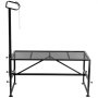 VEVOR Livestock Stand 130 x 59 cm, Trimming Stand with Straight Head, Goat Trimming Stand, Metal Frame, Sheep Shearing Stand, Livestock Trimming Stand