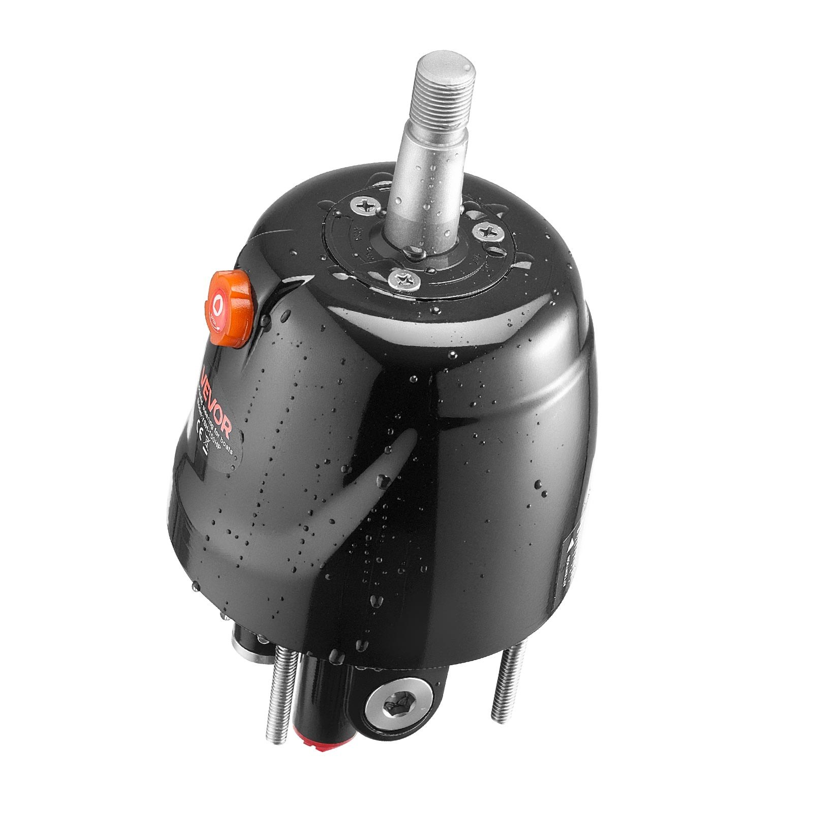 VEVOR Bomba de Timón de Dirección Hidráulica 110kW (150 HP), Presión Máxima de Trabajo 6,9 MPa/1000 psi, Carcasa de Aleación de Aluminio, Válvula de Retención, Sello de Eje Reemplazable para Barcos de Pesca