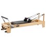VEVOR Pilates Reformer 2.4 m Pilates Machine 181 kg Capacity Maple Wood, for Home Use and Gym Workout, with Jump Board, Music Wire Springs, and Sitting Box, Suitable for Advanced and Beginners Users
