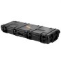VEVOR Estuche Largo para Armas 109 cm Estuche Rígido para Rifle 3 Capas de Acolchado de Espuma Maletín para Rifle de Caza, con Cerradura, PP, Impermeable, Transporte Conveniente con Ruedas para Rifle