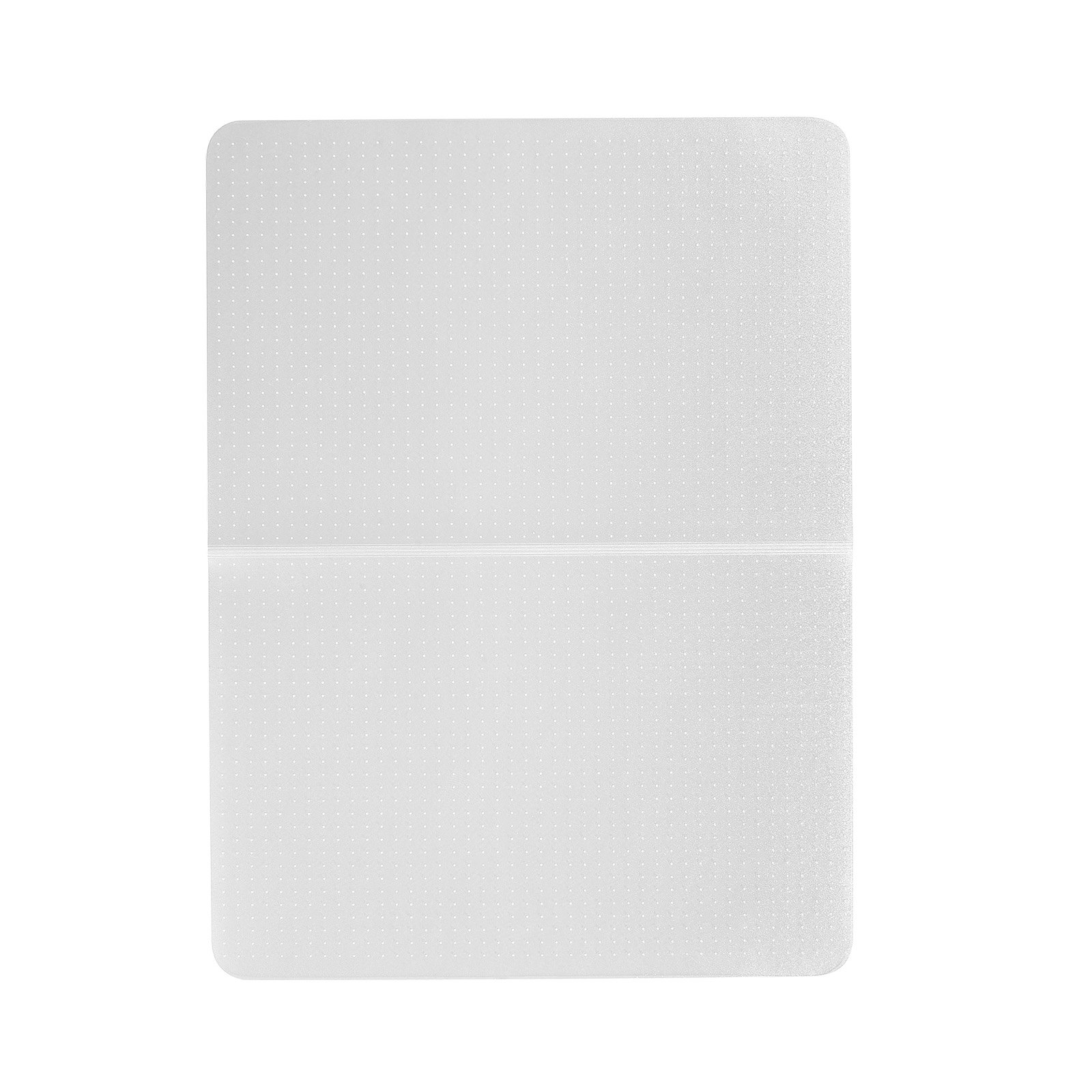 VEVOR Alfombra Protectora para Suelos Alfombrados 1219,2 x 914,4 mm Rectangular Alfombrillas de PVC para Silla de Oficina Antideslizante Fácil de Limpiar Deslizamiento Suave para Hogar, Transparente