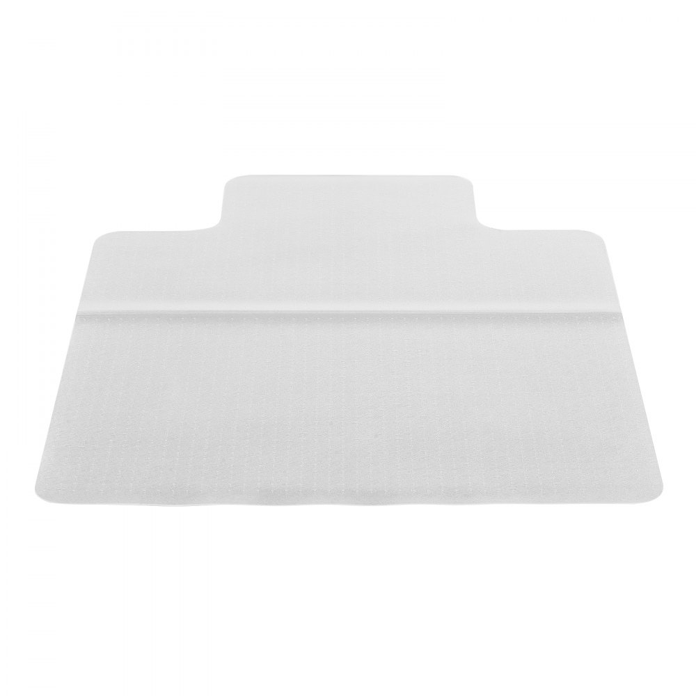 VEVOR Chair Mat with Lip, 915 x 1225 mm Office Chair Mat for Low Pile Carpeted Floors, Plastic Floor Protector Rug with Studded, Non-Slip & Easy to Clean, Smooth Glide Under Desk Rug for Home Office