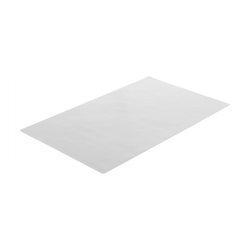 VEVOR Alfombra Protectora para Suelos Duros 1219,2 x 762 mm Rectangular Alfombrillas de PVC para Silla de Oficina Antideslizante Fácil de Limpiar Deslizamiento Suave para Hogar, Oficina, Transparente