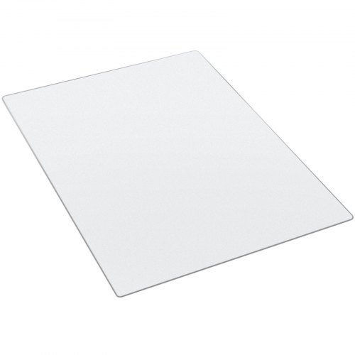 VEVOR Alfombra Protectora para Suelos Duros 1219,2 x 914,4 mm Rectangular Alfombrillas de PVC para Silla de Oficina Antideslizante Fácil de Limpiar Deslizamiento Suave para Hogar, Transparente