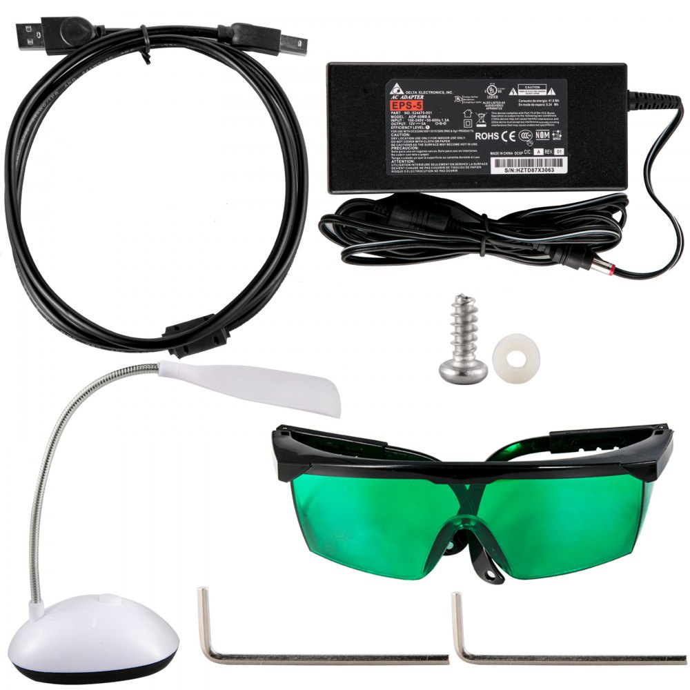 Mini Grabadora Cilíndrica De 5.5 W Máquina De Grabado Láser Cnc Control Grbl