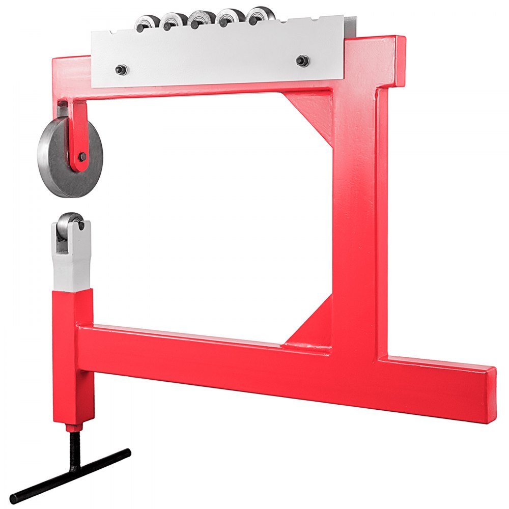 Rueda Inglesa, Rueda Inglesa Chapa,para Conformación De Chapa De Metal, Rojo