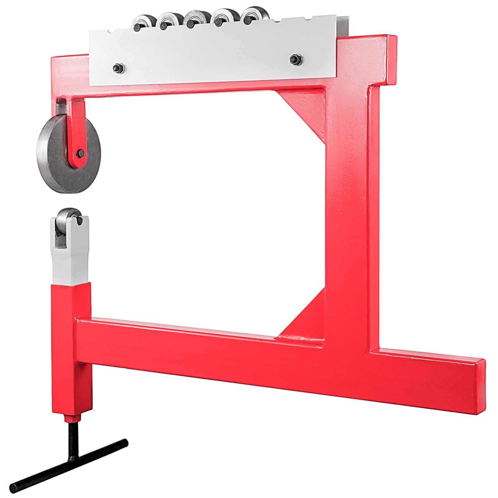 Rueda Inglesa, Rueda Inglesa Chapa,para Conformación De Chapa De Metal, Rojo