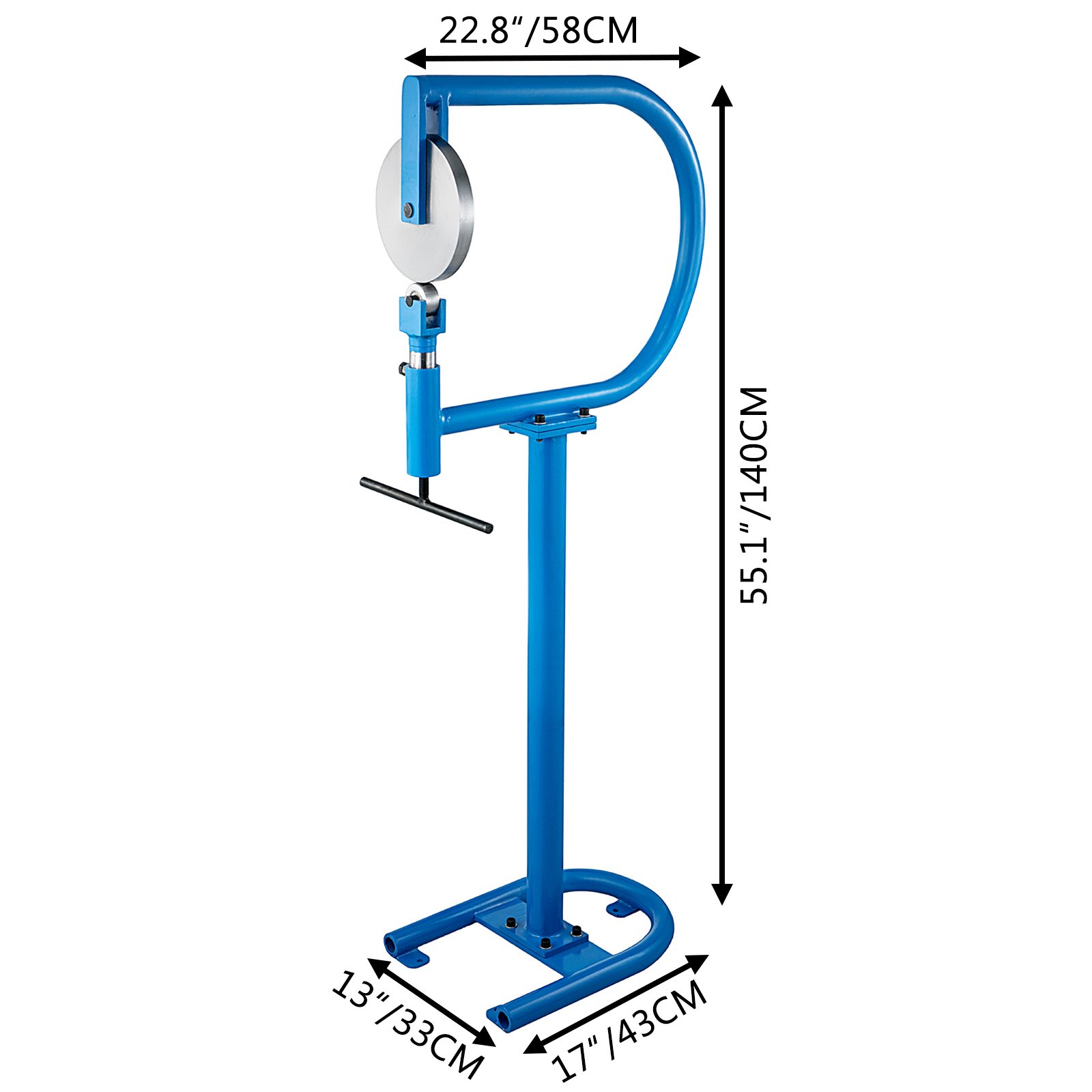 Rueda Inglesa, Rueda Inglesa Chapa,508 Mm, Mini Rueda Inglesa,material Acero