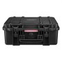 VEVOR Hard Pistol Case, Heavy Duty Hard Gun Case with XPE Foam Lining, Waterproof Pistol Storage Box with Customizable Interior & Handle for Gun, Lenses, Camera, Gear, TSA Compliant, 491x434x211 mm