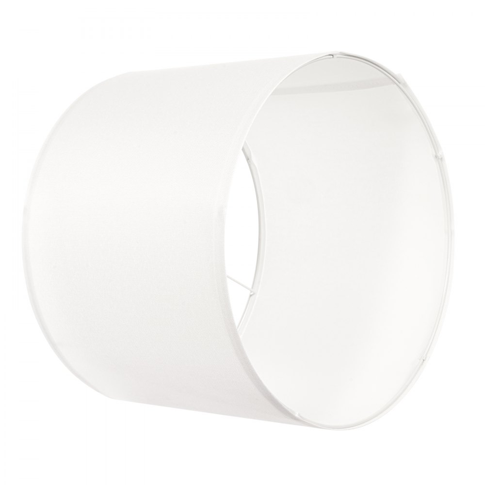 VEVOR Pantalla de Lámpara Forma de Tambor 2 Piezas 40x30 cm de Lino PVC Estructura de Metal con Arpa Pantalla Cilíndrica para Lámparas de Mesa, de Pie, Colgantes Montaje Fácil, Lino Blanquecino