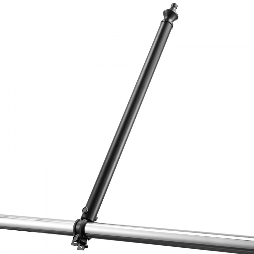 VEVOR 9 PCS Extensiones de Cerca de Alambre de Cadena, Extensor de Poste Galvanizado de Cerca de 69,5 cm, Soporte en U Brazo Extensible de Alambre de Púas para Evitar que Las Mascotas Salten