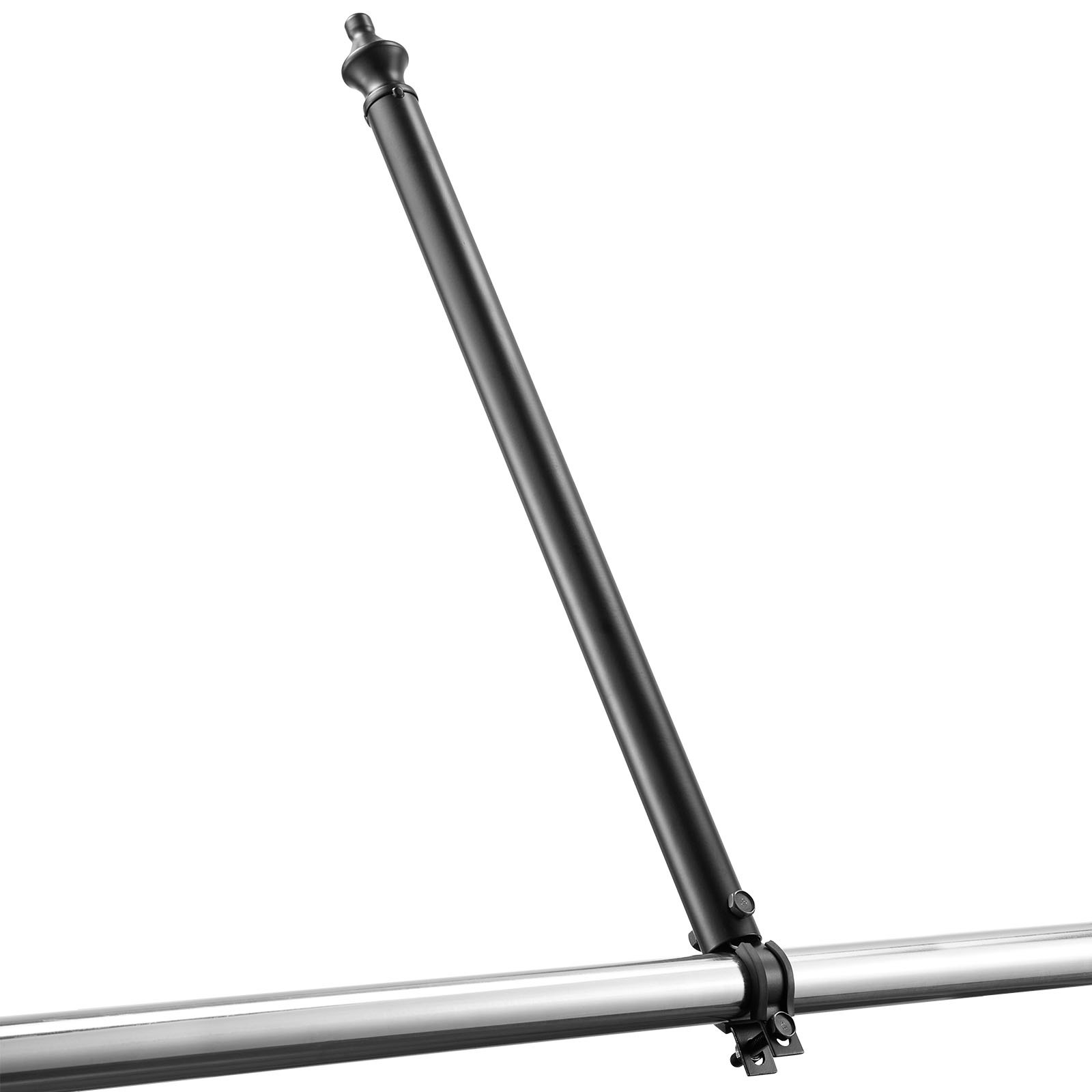VEVOR 9 PCS Extensiones de Cerca de Alambre de Cadena, Extensor de Poste Galvanizado de Cerca de 69,5 cm, Soporte en U Brazo Extensible de Alambre de Púas para Evitar que Las Mascotas Salten