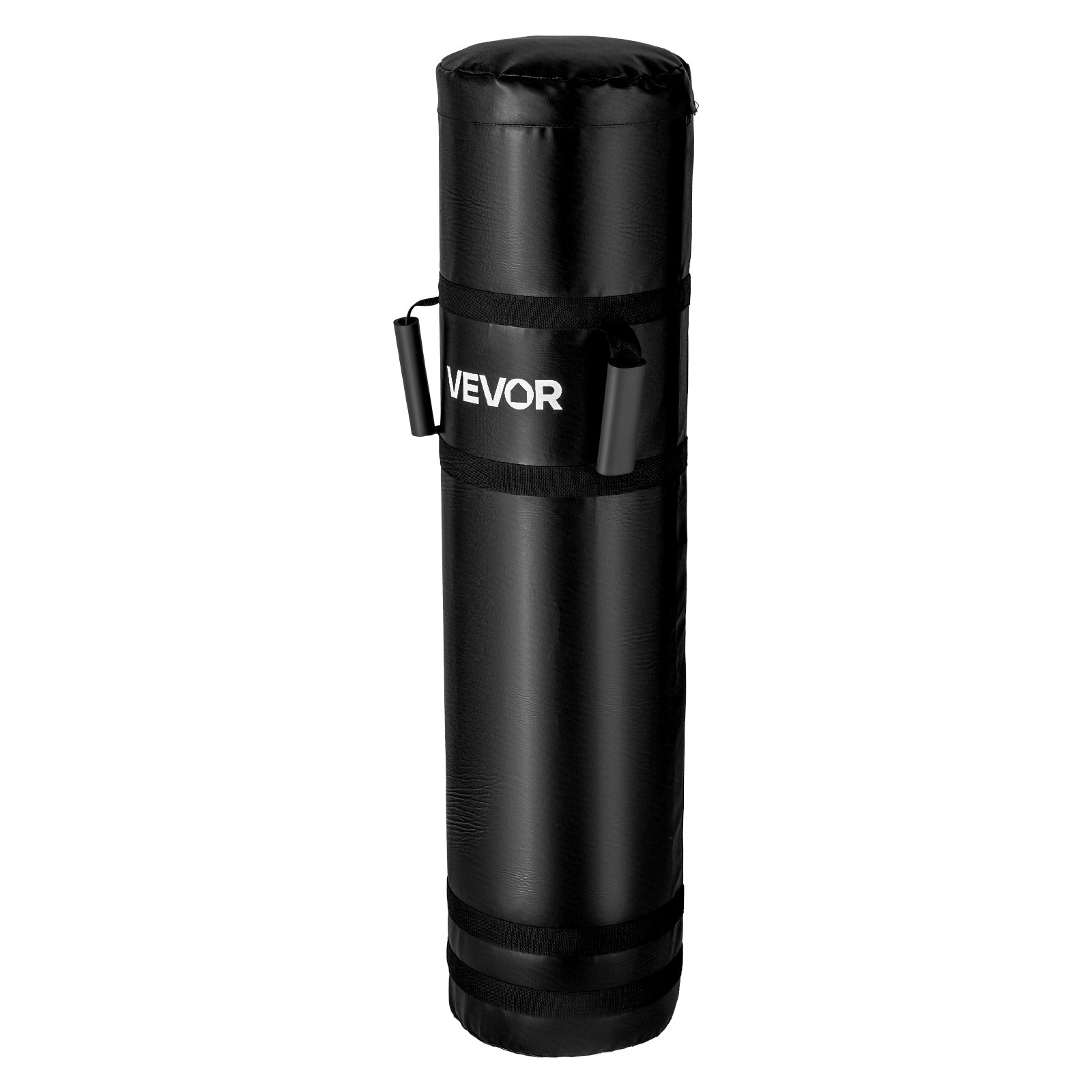 VEVOR Muñeco de Placaje de Fútbol Americano, con Asas, Ideal para Ejercicios de Contacto, Kickboxing, Artes Marciales y Entrenamiento Deportivo, 1 Unidad, sin Relleno, 300/300 x 1200 mm, Negro