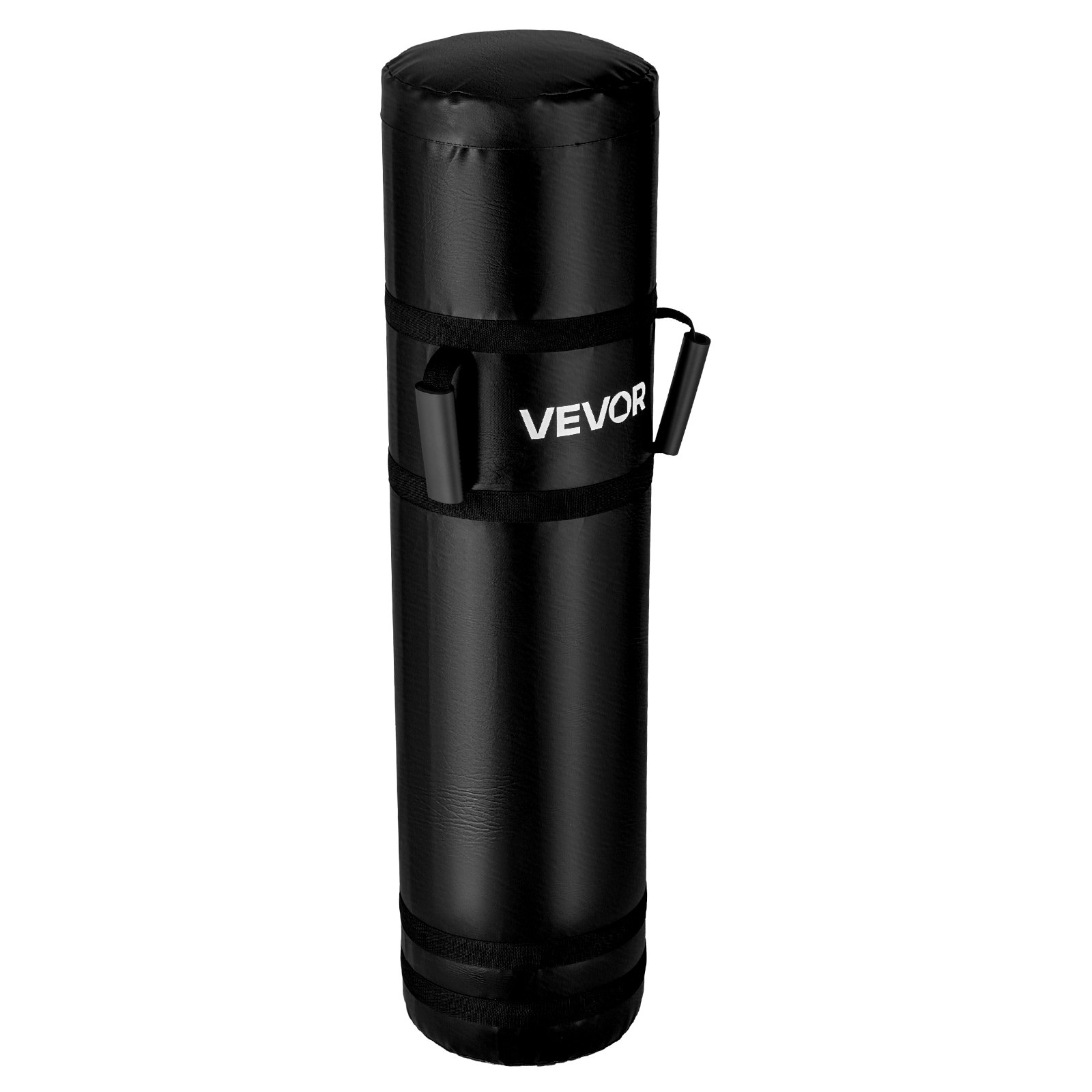 VEVOR Muñeco de Placaje de Fútbol Americano, con Asas, Ideal para Ejercicios de Contacto, Kickboxing, Artes Marciales y Entrenamiento Deportivo, 1 Unidad, sin Relleno, 300/300 x 1200 mm, Negro