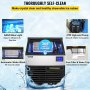 130kg Máquina De Hielo Máquina Para Hacer Hielo Con Control Automático De Lcd