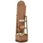 VEVOR Joyero Giratorio de 360°, con Espejo de Cuerpo Entero y Espacio de Almacenamiento, con 2 Llaves, Bolsillos para Accesorios, Compartimentos y Cajones para Guardar Joyas, 550 x 550 x 1655 mm