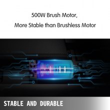 VEVOR Cinta de Correr Eléctrica con Pasamanos Plegable, Cinta de Andar y Correr Eléctrica con Pantalla Digital LED, Cinta para Andar de Color Plata con Control Remoto, Capacidad hasta 100kg