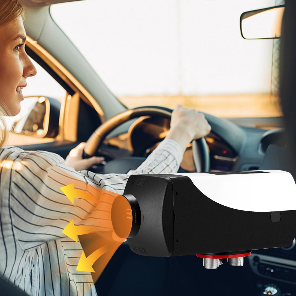 VEVOR Calentador de Aire Diesel 12V 5KW 51 Juegos Calentador de Combustible Calefacción Estacionaria Diesel Calentador Coche Diesel Calentador Motor Diesel