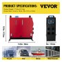 VEVOR Coche Calentador de Aire Diesel para Camiones Rv 12V 5KW (con Pantalla LCD)